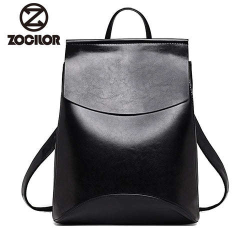 Backpack High Quality Youth Leather Backpacks