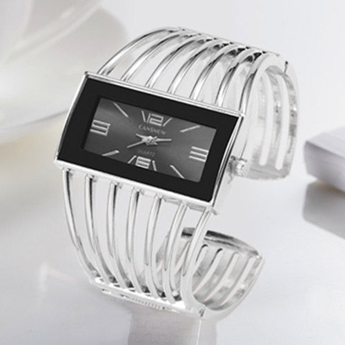 Luxury Fashion Rose Gold Bangle Bracelet Watch for Women