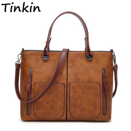 Tinkin Vintage Shoulder Female Bag