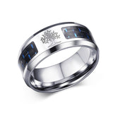 Carbon Fiber Ring For Man Engraved