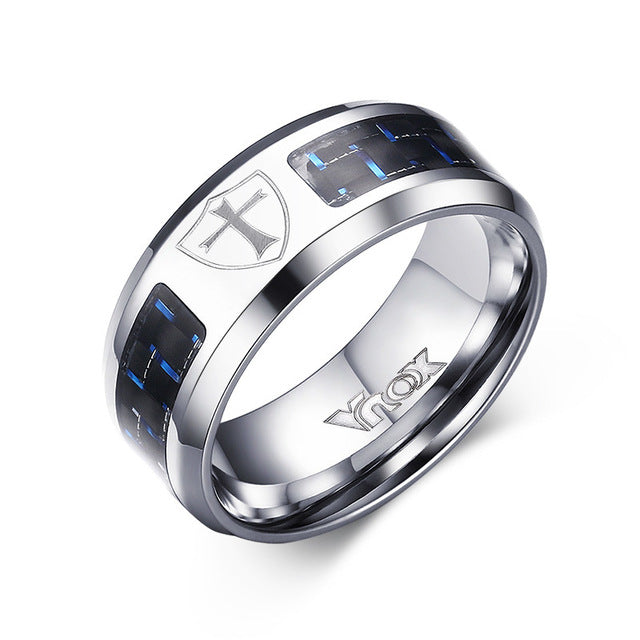 Carbon Fiber Ring For Man Engraved