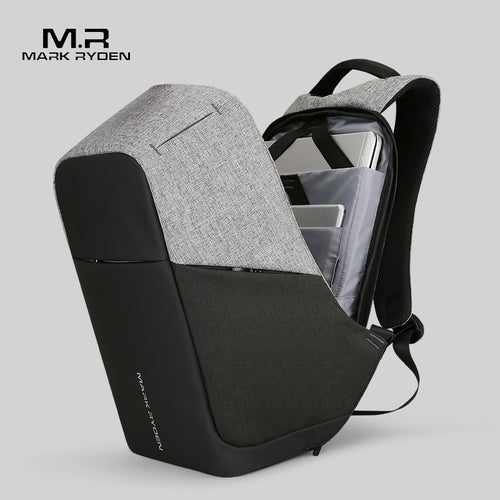 Mark Rydone Multifunction USB charging Men Laptop Backpacks