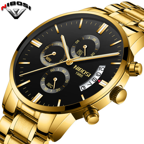 Men Luxury Fashion Watch Made with Stainless Steel