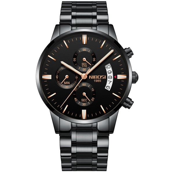 Men Luxury Fashion Watch Made with Stainless Steel