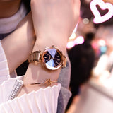 Luxury Clock Stainless Steel Women's Wristwatches